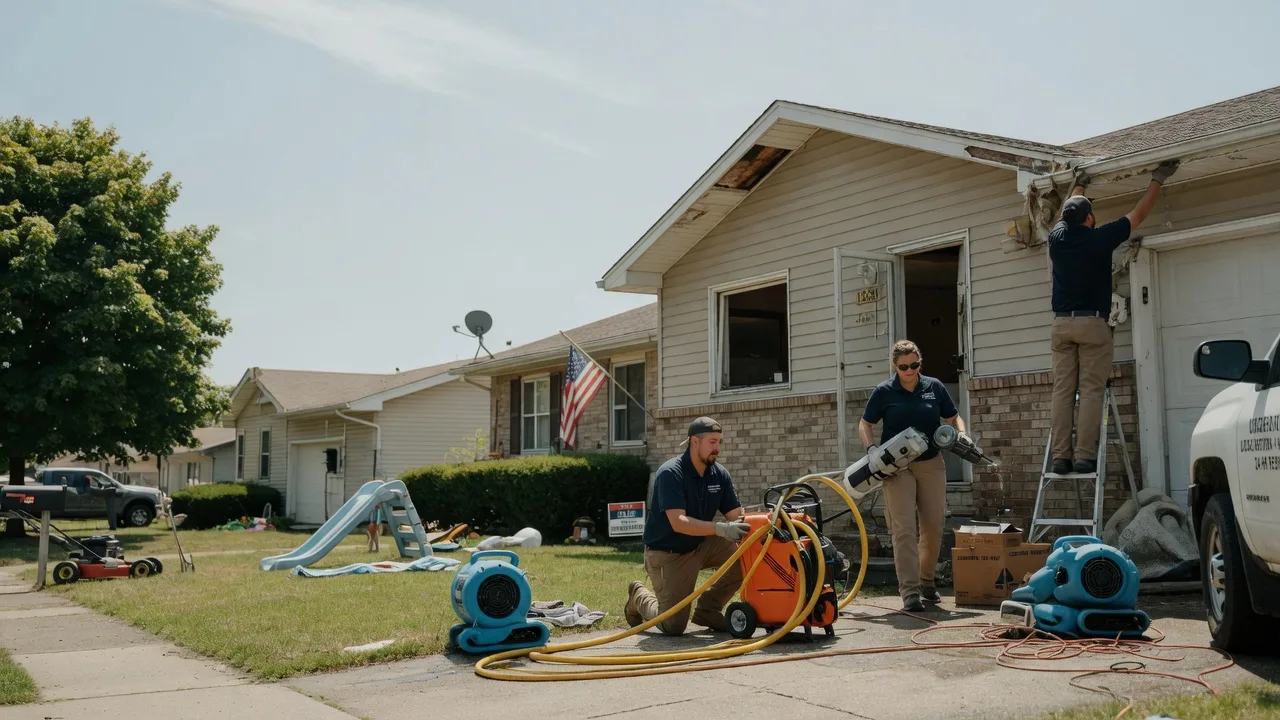 Water Damage Restoration in Standard, IL near me
